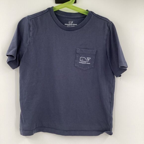 Boys Vineyard Vines Short Sleeved‎ Pocket Tee - 6 - Picture 2 of 4